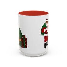 Load image into Gallery viewer, Black Santa Coffee Mug (11, 15oz)