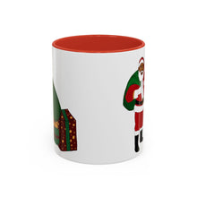 Load image into Gallery viewer, Black Santa Coffee Mug (11, 15oz)