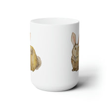 Load image into Gallery viewer, Bunny Ceramic Mug 15oz 
