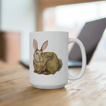 Load image into Gallery viewer, Bunny Ceramic Mug 15oz 

