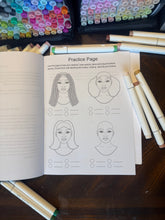 Load image into Gallery viewer, Colors & Curls Vol 1 Standard Edition Coloring Book