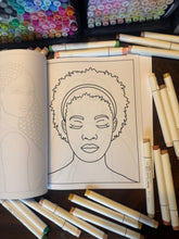 Load image into Gallery viewer, Colors & Curls Vol 1 Standard Edition Coloring Book