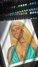 Load image into Gallery viewer, Colors & Curls Vol 1 Artist Edition Coloring Book