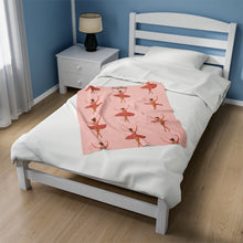Load image into Gallery viewer, Custom Ballerina Throw Blanket - Personalized Name