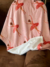 Load image into Gallery viewer, Custom Ballerina Throw Blanket - Personalized Name