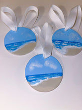 Load image into Gallery viewer, Hand Painted Ceramic Christmas Ornament - Blue Ocean