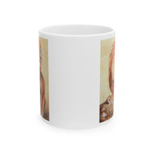 Load image into Gallery viewer, Lion Ceramic Mug, (11oz, 15oz)