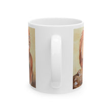 Load image into Gallery viewer, Lion Ceramic Mug, (11oz, 15oz)