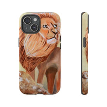Load image into Gallery viewer, Lion Tough iPhone Case iPhone 15 Glossy