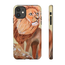Load image into Gallery viewer, Lion Tough iPhone Case iPhone 11 Glossy