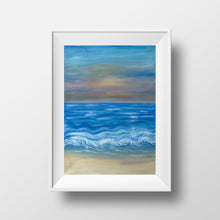 Load image into Gallery viewer, Long Beach Sunset Art Print