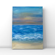 Load image into Gallery viewer, Long Beach Sunset Oil Painting