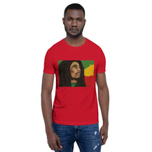 Load image into Gallery viewer, Marley Unisex t-shirt Red XS