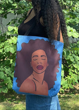 Load image into Gallery viewer, Maya Blue Tote Bag