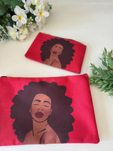 Load image into Gallery viewer, Maya Red Accessory Pouch