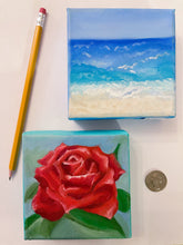 Load image into Gallery viewer, Mini Waves Oil Painting