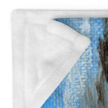 Load image into Gallery viewer, Ocean Waves Throw Blanket