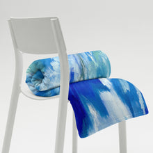 Load image into Gallery viewer, Ocean Waves Throw Blanket