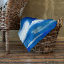 Load image into Gallery viewer, Ocean Waves Throw Blanket