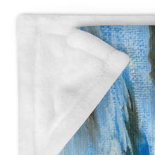 Load image into Gallery viewer, Ocean Waves Throw Blanket