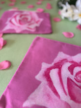 Load image into Gallery viewer, Pink Rose Accessory Pouch