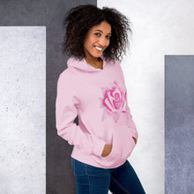 Load image into Gallery viewer, Pink Rose Unisex Hoodie