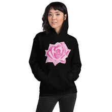 Load image into Gallery viewer, Pink Rose Unisex Hoodie
