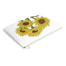 Load image into Gallery viewer, Sunflower Accessory Pouch