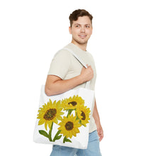 Load image into Gallery viewer, Sunflower Tote Bag