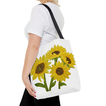Load image into Gallery viewer, Sunflower Tote Bag
