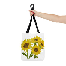 Load image into Gallery viewer, Sunflower Tote Bag