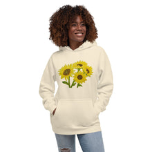 Load image into Gallery viewer, Sunflower Unisex Hoodie Bone S