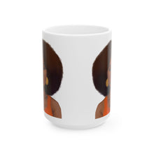 Load image into Gallery viewer, Tangerine Ceramic Mug, (11oz, 15oz)