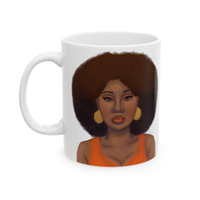 Load image into Gallery viewer, Tangerine Ceramic Mug, (11oz, 15oz)