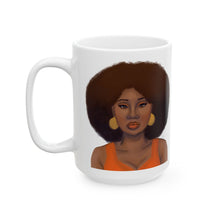 Load image into Gallery viewer, Tangerine Ceramic Mug, (11oz, 15oz)