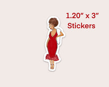 Load image into Gallery viewer, Afro Fashion Stickers