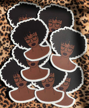 Load image into Gallery viewer, Afro Girl Stickers