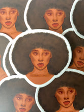 Load image into Gallery viewer, Afro Side Eye Stickers