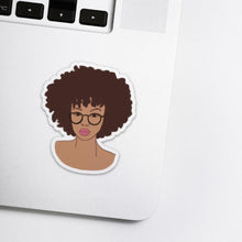 Load image into Gallery viewer, Afro Sticker Pack of 3 
