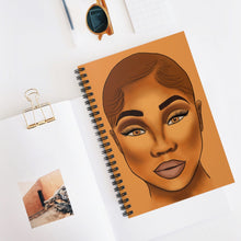 Load image into Gallery viewer, Caramel Spiral Notebook - Ruled Line