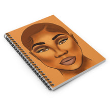 Load image into Gallery viewer, Caramel Spiral Notebook - Ruled Line
