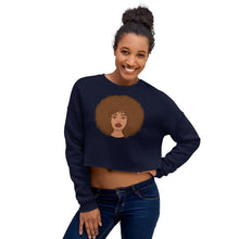 Load image into Gallery viewer, Crop Sweatshirt Navy S
