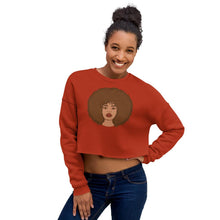 Load image into Gallery viewer, Crop Sweatshirt Brick S