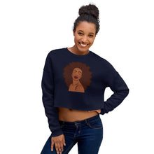 Load image into Gallery viewer, Crop Sweatshirt Navy S