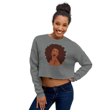 Load image into Gallery viewer, Crop Sweatshirt Deep Heather S