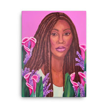 Load image into Gallery viewer, Flower Locs Canvas Print 18″×24″