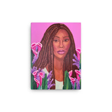 Load image into Gallery viewer, Flower Locs Canvas Print 12″×16″