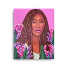 Load image into Gallery viewer, Flower Locs Canvas Print 16″×20″