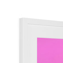 Load image into Gallery viewer, Flower Locs Framed & Mounted Print