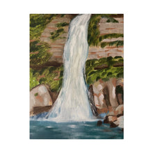 Load image into Gallery viewer, Flowing Waters Canvas Print 12″ x 16″ (Vertical) 0.75''